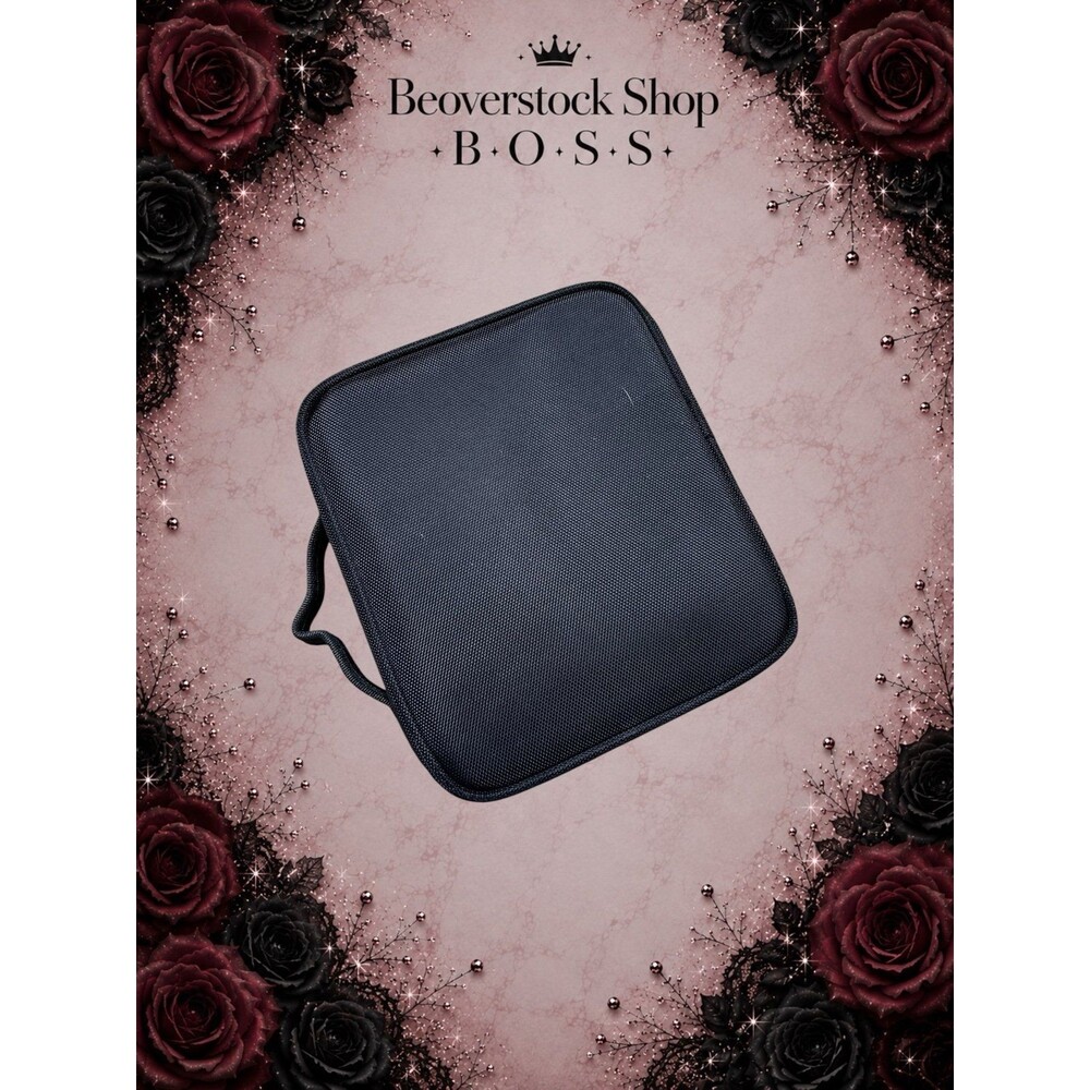 Preowned Black Hard-Sided Organizer Storage Travel Case – Zipper Tab Flaw